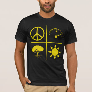 Peaceful Treason Gold Gliph T-Shirt