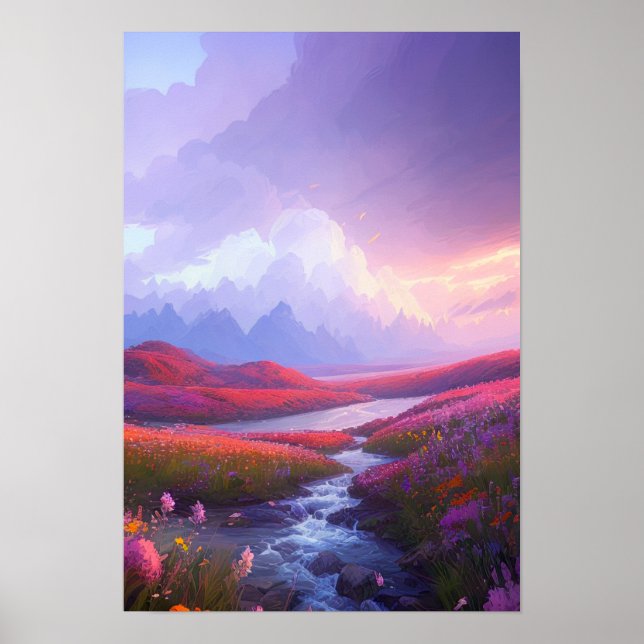 Peaceful Valley Before The Storm Poster (Front)