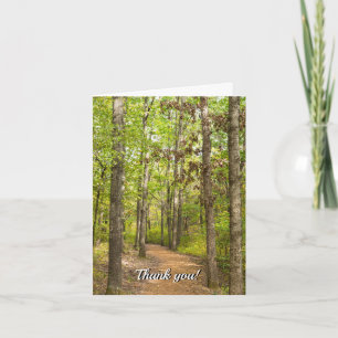Peaceful Walk Thank You Card