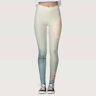 Peaceful Winter Morning Art Leggings