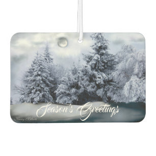PEACEFUL WINTER WONDERLAND CAR AIR FRESHENER