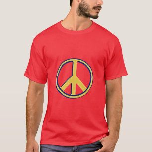 Peaceful World: Iconic Peace Sign  T-Shirt
