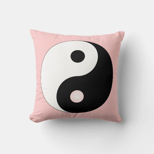 Peaceful Yin Yang Cushion (Front)