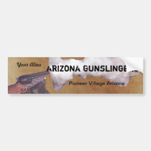 Peacemaker & Gunsmoke Bumpersticker Bumper Sticker