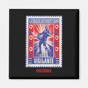 Peacemaker Vigilante Eat Peace Poster  Magnet