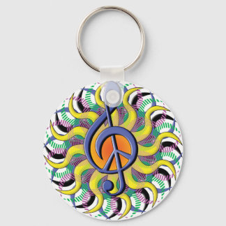 PeaceSun Key Ring