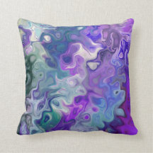 Peacfully Dreamy Purple swirls modern abstract 33