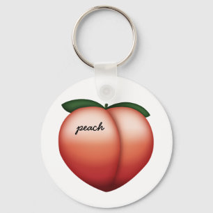 Peach Aesthetic Keychain
