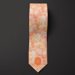 Peach and Cream Botanical Tie<br><div class="desc">Elevate your wedding attire with our Peach and Cream Botanical Neck Tie. The combination of peach and cream,  along with the botanical design,  creates a charming and stylish look. Be sure to complete your ensemble with our coordinating socks for a polished appearance.</div>