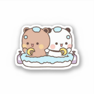 Peach And Goma Mochi Bear
