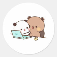 Peach And Goma Mochi Bear Couple