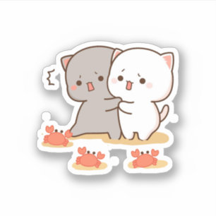 Peach And Goma Mochi Cat