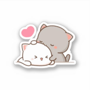 Peach And Goma Mochi Cat