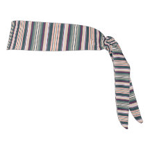 Peach and Green Stripes