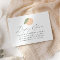 Peach Baby Shower Display Shower