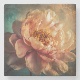 Peach Beauty Stone Coaster