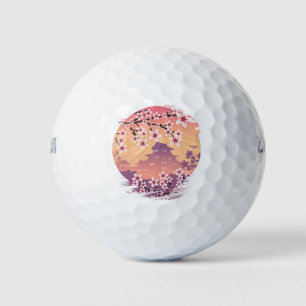 Peach Blossom Golf Balls