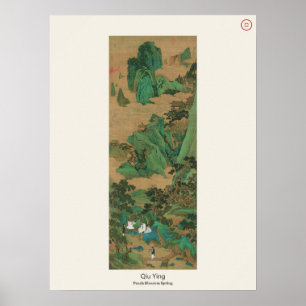 Peach Blossom Spring - Qiu Ying, Ming Poster