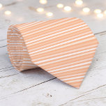 Peach Color Stripes Necktie<br><div class="desc">This eye-catching necktie features a vibrant color with bold stripes,  perfect for adding a pop of energy to any outfit. Whether it's for a special occasion or everyday wear,  this stylish accessory is sure to make a statement.</div>