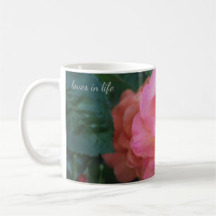 Peach Colored Rose Coffee Mug