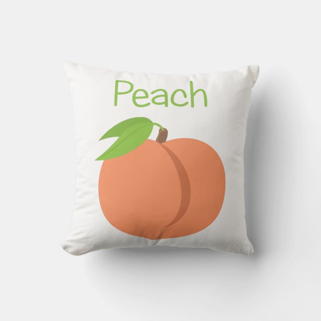 Peach Cushion (Front)