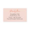 Peach Design Standard, 3.5" x 2.0" Business Card