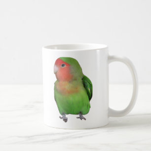 Peach-faced Lovebird Coffee Mug