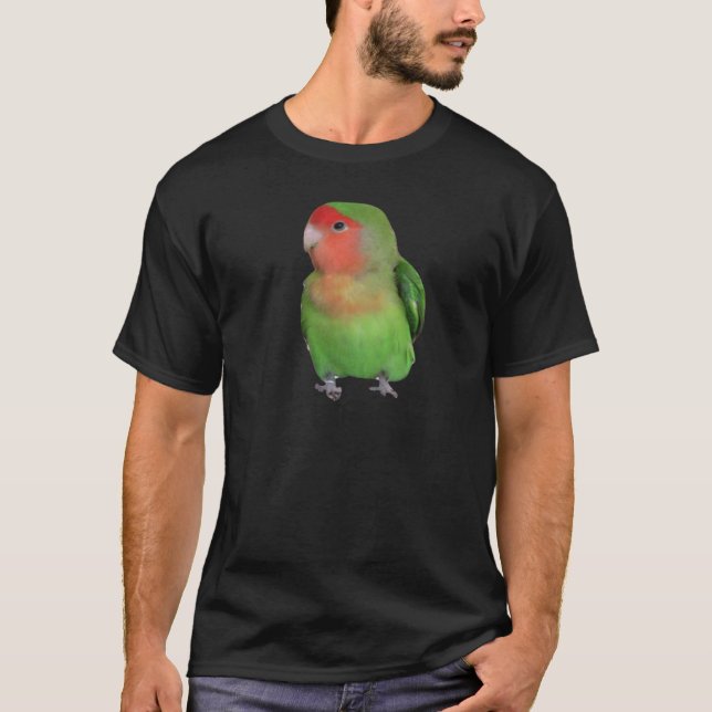 Peach-faced Lovebird T-Shirt (Front)