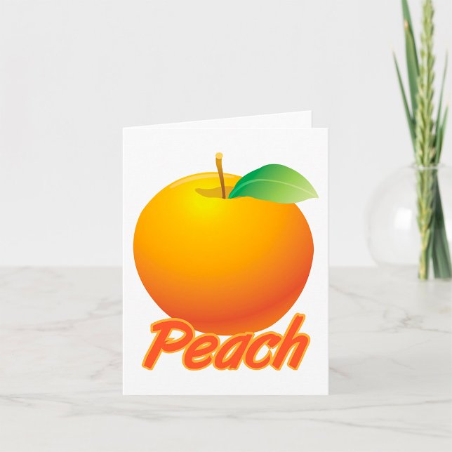 Peach Fruit Card (Creator Uploaded)