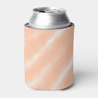 Peach Fuzz Colour Watercolor Abstract Pattern Can Cooler