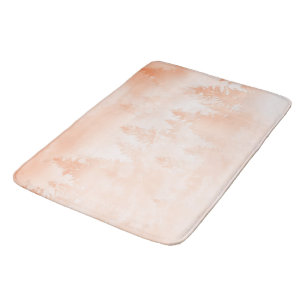 Peach Fuzz Forest Dream #1 #wall #decor #art Bath Mat