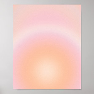 Peach Fuzz Gradient Poster