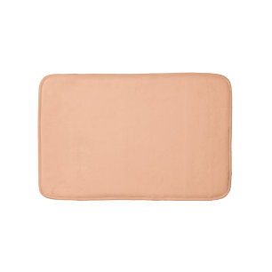 Peach Fuzz Is Beautiful And Desirable Bath Mat