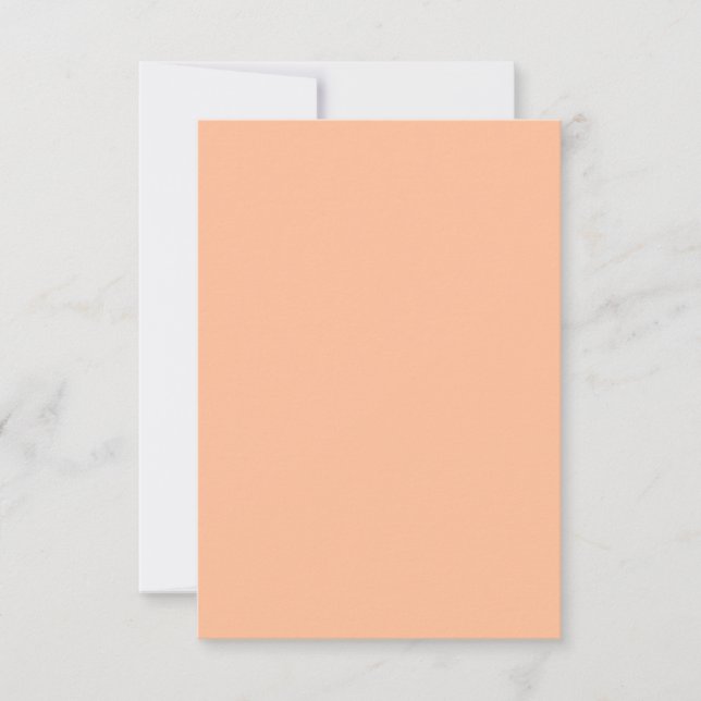 Peach Fuzz Is Beautiful And Desirable Card (Front)