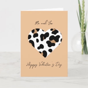 Peach Fuzz Love: Customisable Valentine's Day Card