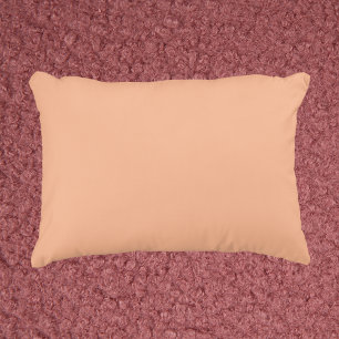 Peach Fuzz Solid Colour Decorative Cushion