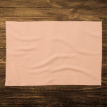 Peach Fuzz Solid Colour Tea Towel<br><div class="desc">Peach Fuzz Solid Colour</div>