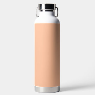Peach Fuzz Solid Colour Water Bottle