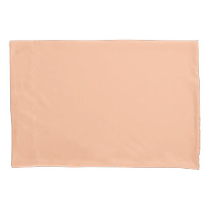 Peach Fuzz Solid Pillowcase