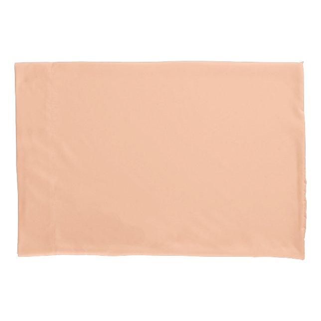 Peach Fuzz Solid Pillowcase (Front)