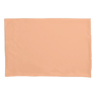 Peach Fuzz Solid Pillowcase