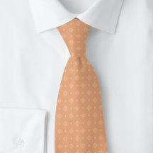 Peach Fuzz Tribal Motif