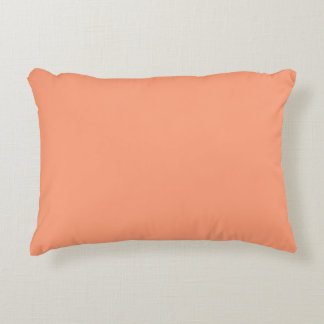 Peach Glow Red Palette Decorative Cushion