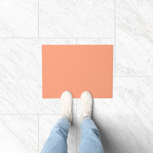 Peach Glow Red Palette Doormat