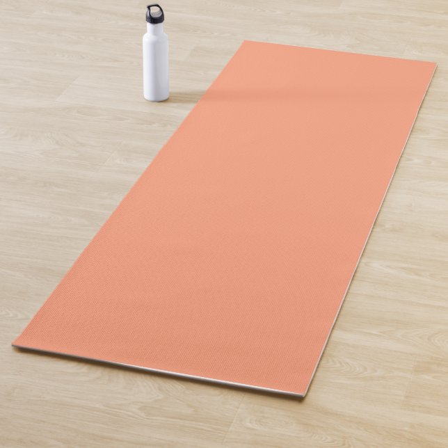 Peach Glow Red Palette Yoga Mat (In Situ)