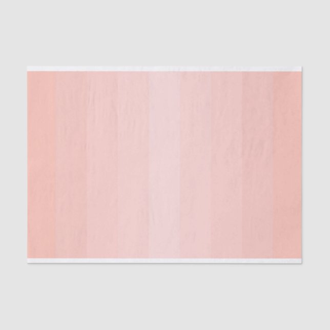 Peach Gradient Tissue Paper (Front)
