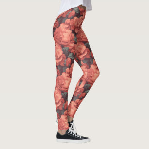 Peach Gym Wear Gardenias Inspired Gifts For Leggings