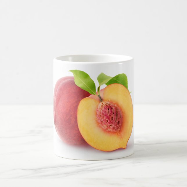 Peach halves coffee mug (Center)