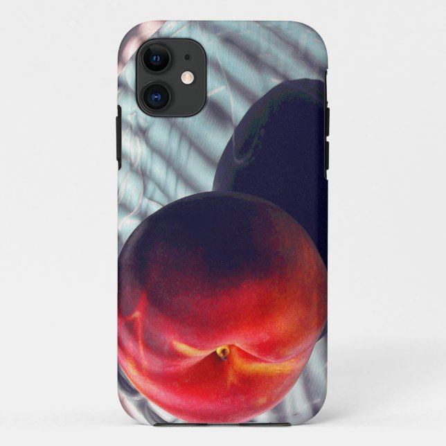 Peach in shadows and sunlight Case-Mate iPhone case (Back)