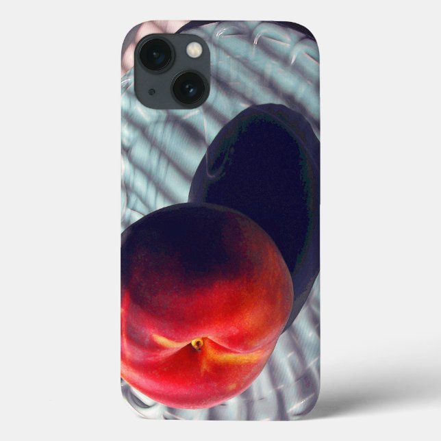 Peach in shadows and sunlight Case-Mate iPhone case (Back)